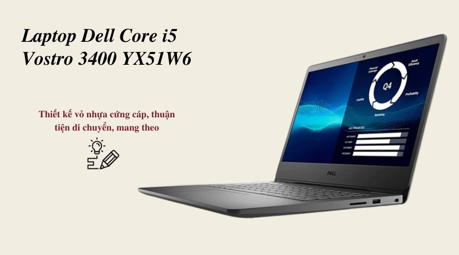 MT-Laptop-Dell-Core-i5-Vostro-3400-(8GB_512GB SSD_2GB)-Win11-YX51W6